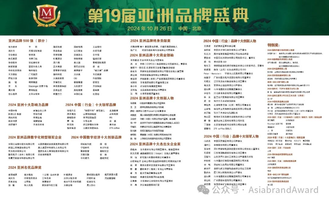 共绘亚洲品牌新蓝图——第19届亚洲品牌盛典在北京举行(图19) 共绘亚洲品牌新蓝图——第19届亚洲品牌盛典在北京举行(图19)