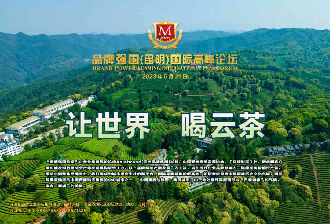重磅 | “2023中国茶叶品牌100强发布会”将在云南昆明举行(图3)